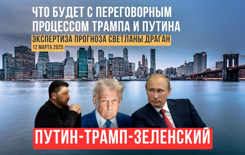 Анализ прогноза «Что будет с переговорным процессом Трампа и Путина. Путин, Трамп, Зеленский»