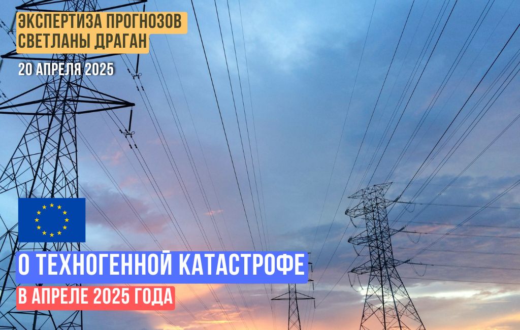 О техногенной катастрофе в апреле 2025 года