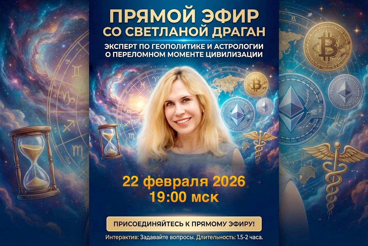 Запись онлайн-встречи со Светланой Драган 22 февраля 2026 года