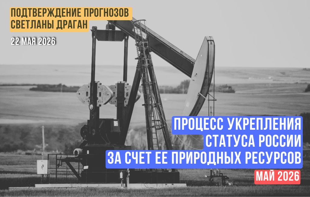 Процесс укрепления статуса России за счет ее природных ресурсов