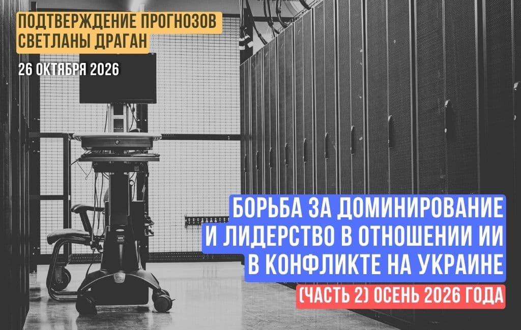 Борьба за доминирование и лидерство в отношении ИИ (часть 2 — ИИ в конфликте на Украине)
